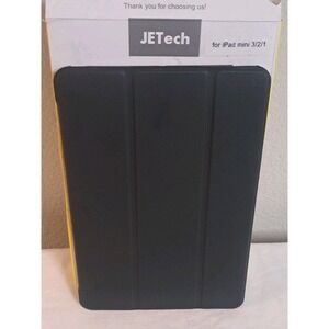 JETech iPad Mini 1/2/3 Case Smart Cover Slim Stand Auto Sleep/Wake Black